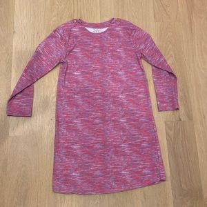 Egg New York Girls Size 12 Space Dye Selva Dress (Pink / Purple)